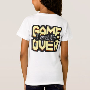 Camiseta Fim de Jogo, Subir de Nível: Mundo de Jogos Retro