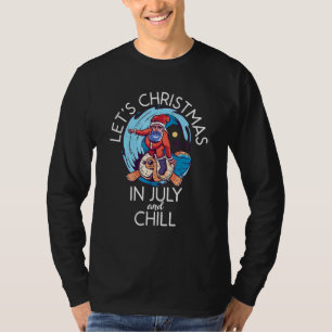 Camiseta Fim De Natal Em Julho E Frio - Natal Em Ju