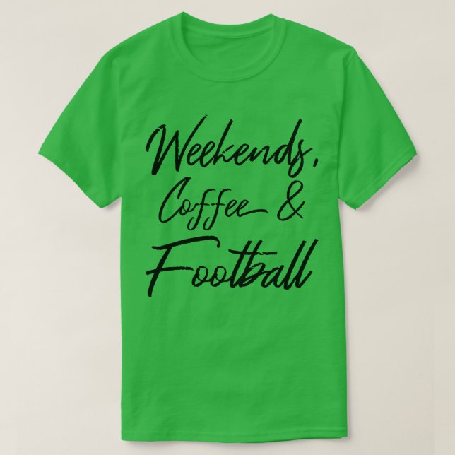 Camiseta Fim De Semana Café E IV 1 (Frente do Design)