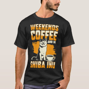 Camiseta Fim De Semana Café E O Meu Sobrinho De Cachorro Sh
