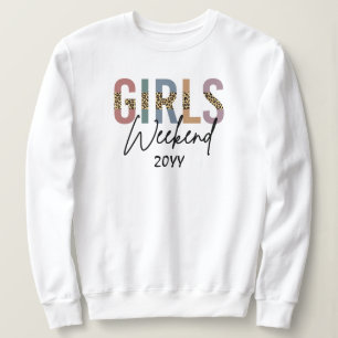 Camiseta Fim de semana das meninas estampa de chita viagem