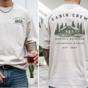 Camiseta Fim de Semana de Acampamento Personalizado Despedi