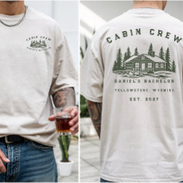 Camiseta Fim de Semana de Acampamento Personalizado Festa d
