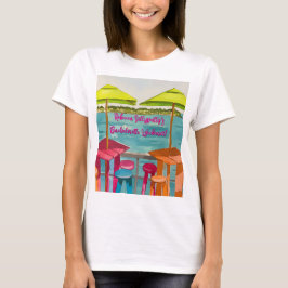 Camiseta Fim de Semana de Despedida de Solteira com o Clima