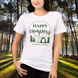 Camiseta Fim de Semana de Despedida de Solteira do Acampame