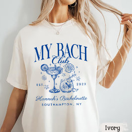 Camiseta Fim de Semana de Despedida de Solteira Rosa e Azul