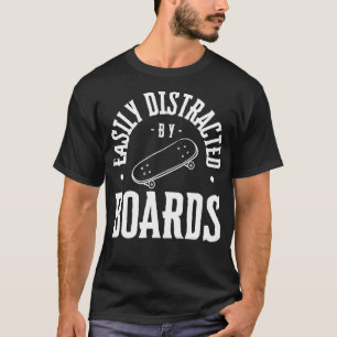 Camiseta Fim De Semana De Skateboard De Conselhos Com Facil