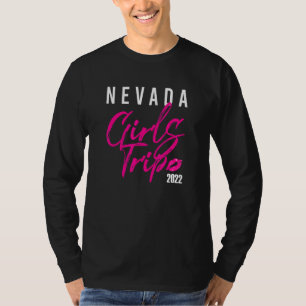 Camiseta Fim de semana de viagem das garotas de Nevada Feri