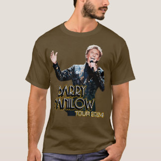 Camiseta Fim de semana em Nova Inglaterra Barry Manilow TSh