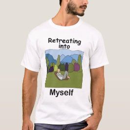 Camiseta Fim de Semana Escapando Para Dentro de Mim
