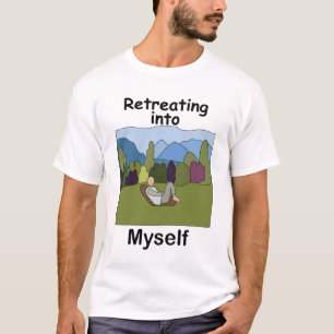 Camiseta Fim de Semana Escapando Para Dentro de Mim
