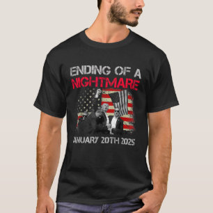 Camiseta Fim De Um Pesadelo 20 De Janeiro De 2025