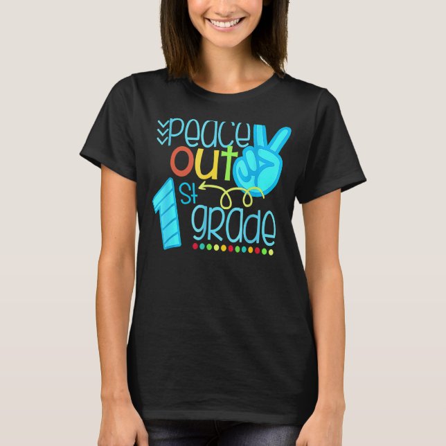 Camiseta Fim Do Ano Escolar De 1rua De Paz (Frente)