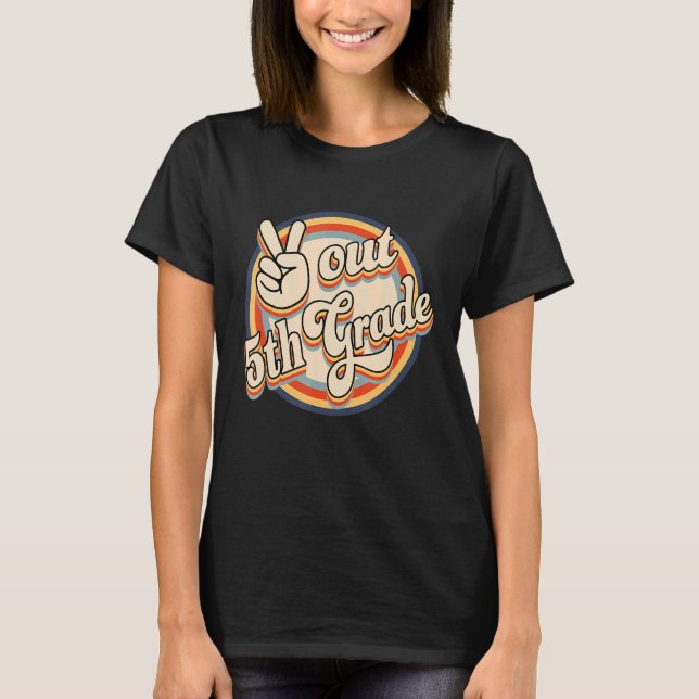 Camiseta Fim do Ano Escolar do 5 de Paz (Frente)