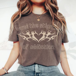 Camiseta Fim do estigma do Vício | Sensibilização para a so