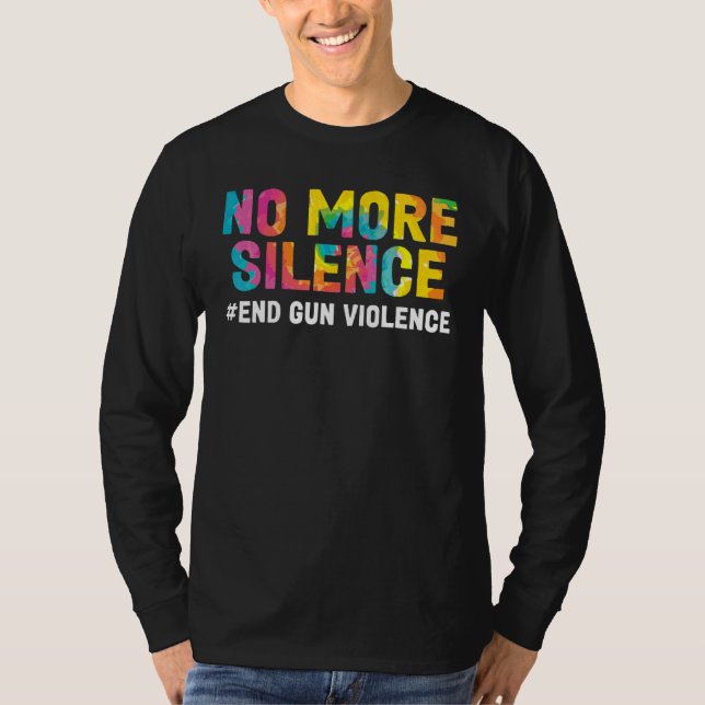 Camiseta Fim do Visto de Violência contra Armas de Fogo Dia (Frente)