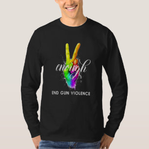 Camiseta Fim Suficiente da Violência das Armas Veste Porra