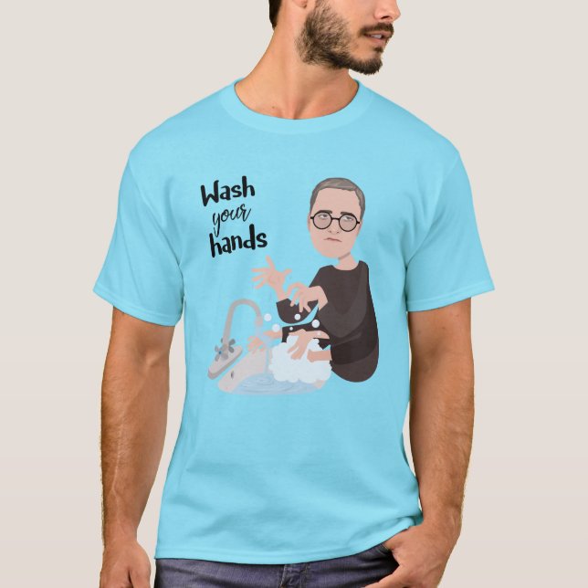 Camiseta fina masculina (Frente)