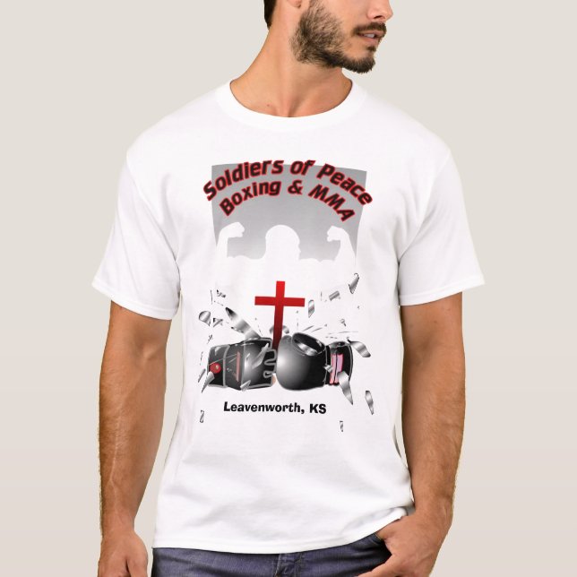 Camiseta Final de SolidersOfPeaceBoxing, Leavenworth, KS (Frente)