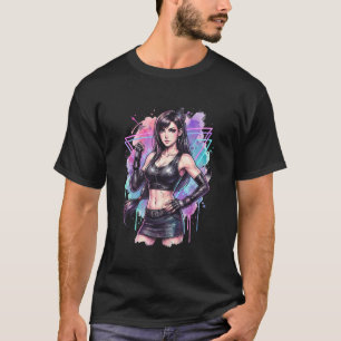 Camiseta Final Fantasy VII Tifa Lockhart Renascimento Magní