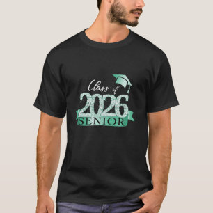 Camiseta Finalista Orgulhosa De 2026 I Decoração Preto Ment