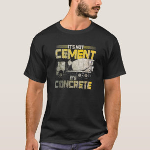 Camiseta Finalizador Concreto Não Cimento Seu Motivo Concre