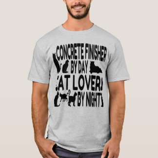 Camiseta Finalizador de Concreto do Gato Lover