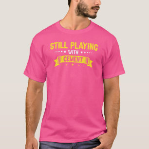 Camiseta Finalizador De Concreto Para Obras De Cimento De C