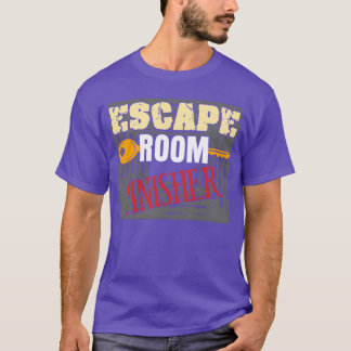 Camiseta Finalizador de Escape Game Sala de Fuga engraçado