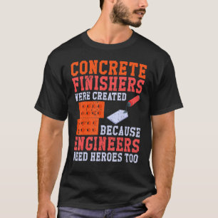 Camiseta Finalizadores de trabalhador concreto