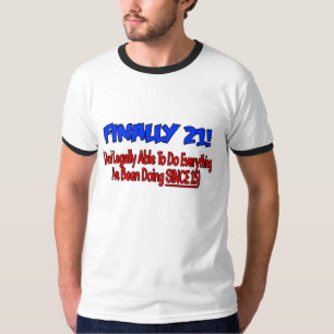 Camiseta Finalmente 21!
