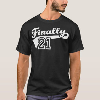 Camiseta Finalmente 21 anos
