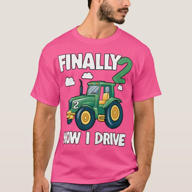 Camiseta Finalmente 2 Agora Eu Dirigo O Traço Do segundo an (Frente)