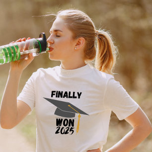 Camiseta Finalmente, a graduação venceu