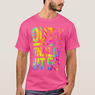 Camiseta Finalmente Atingiu 50 Anos de Idade Aniversário de