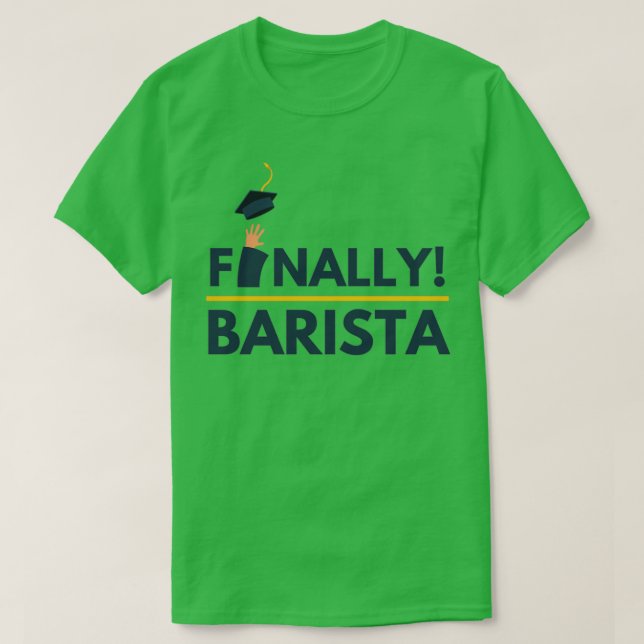 Camiseta Finalmente Barista (Frente do Design)