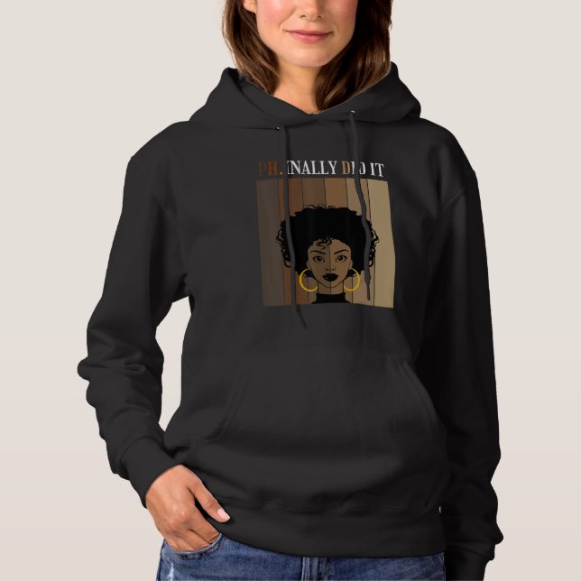 Camiseta Finalmente Fiz Isso Phd Doutorado Graduação Bl (Frente)