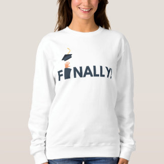 Camiseta Finalmente Graduada Mulheres