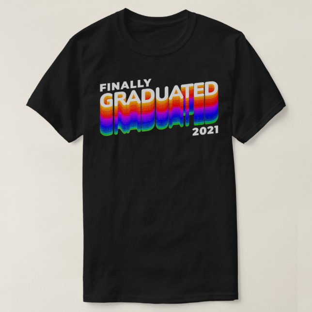 Camiseta Finalmente Graduado (Frente do Design)