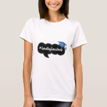 #FinalmenteCamisa Azul De Graduação Terminada