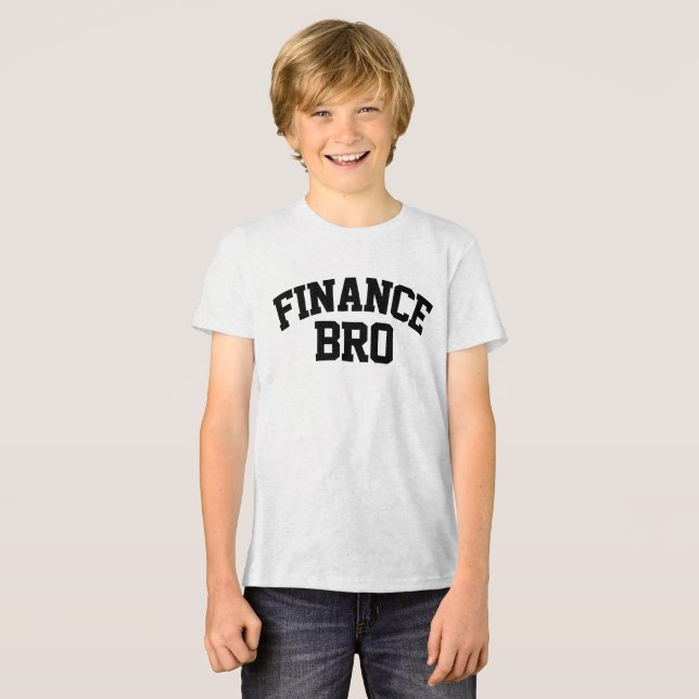 Camiseta Finanças Bro Funny Finanças (Frente Completa)