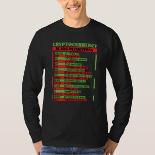 Camiseta Finanças Negociador Blockchain Criptomoeda Em
