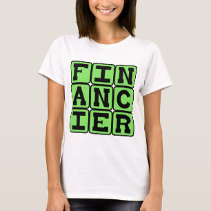 Camiseta Financiador, Fornecedor de Dinheiro