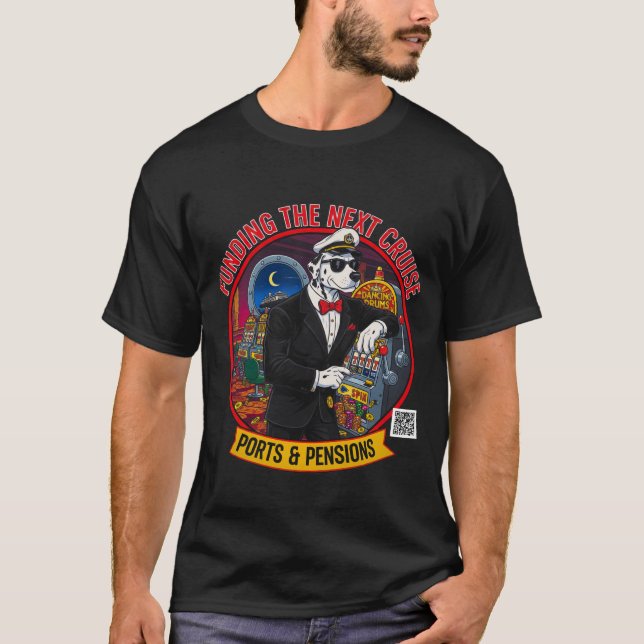 Camiseta Financiando a Próxima Cruzeiro Estampa na Frente (Frente)