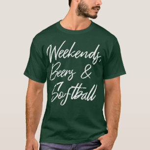 Camiseta Finas De Semana Cerveja E Softball III 1
