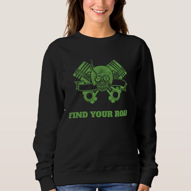 Camiseta Find Your Road Skull Men (Frente)