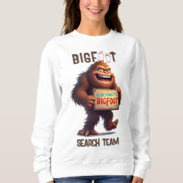 Camiseta Finding Bigfoot Sasquatch Selfie Black