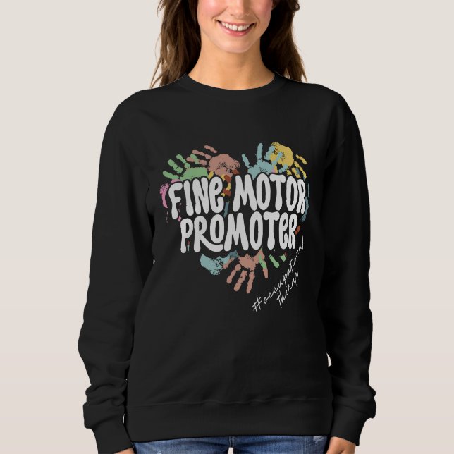 Camiseta Fine Motor Promoter OT Squad Occupational Therapy  (Frente)