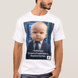 Camiseta Finfluencer Baby - 15 anos de sabedoria financeira