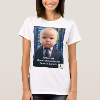 Camiseta Finfluencer Baby - 15 anos de sabedoria financeira